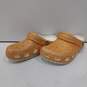 Women's Crocs Sandals Classic Glitter Orange Size M4/W6 image number 1