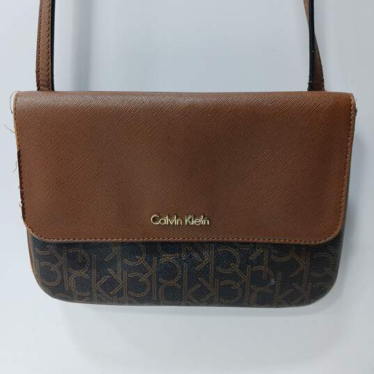 Calvin Klein Hudson Monogram Crossbody Bag image number 2