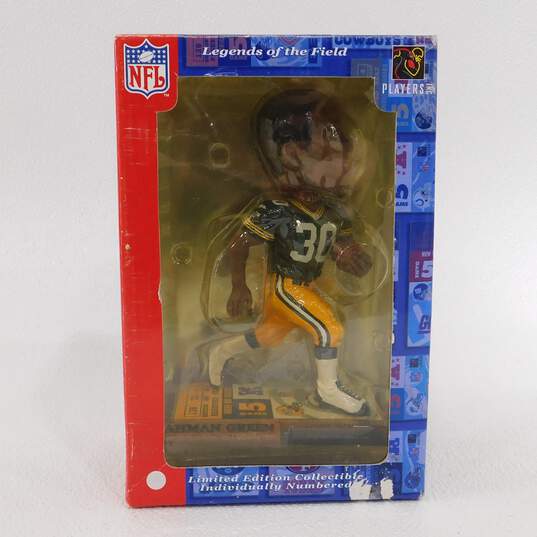 Forever Collectibles NFL Legends of the Field Packers Ahman Green Bobblehead IOB image number 2