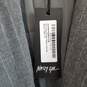 Nasty Gal gray pinstripe oversized blazer women's 4 tags image number 2