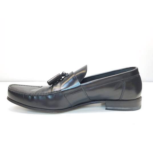 Authentic Prada Black Tassel Loafers M 6.5 image number 3