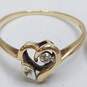 10K Gold Melee Diamonds Ring Bundle 3pcs. 4.3g image number 2