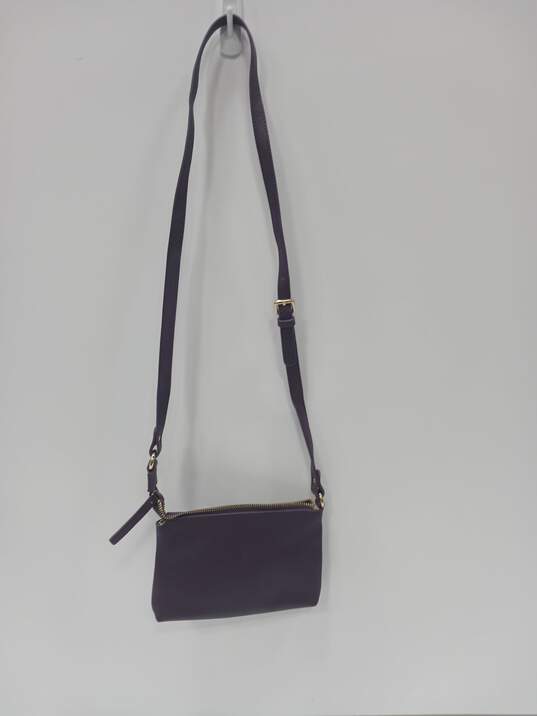 Kate Spade Purple Leather Crossbody Bag image number 3