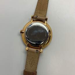 Designer Fossil ES3988 Adjustable Leather Strap Round Analog Quartz Wristwatch alternative image