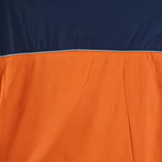 Denver Broncos Men's Orange Jacket SZ L image number 8