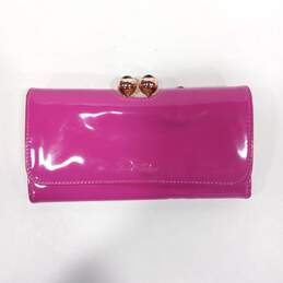 Ted Baker Pink Bobble Clutch Purse