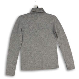 NWT Womens Gray Long Sleeve Turtle Neck Pullover Sweater Size Medium alternative image