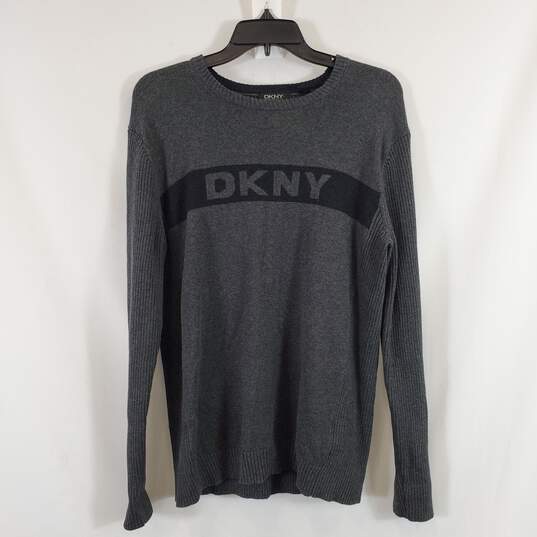 DKNY Men's Gray Long Sleeve SZ M NWT image number 1
