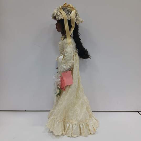 Florence Maranuk Porcelain Wedding Bride Doll in Box image number 3