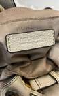 Michael Kors Beige Leather Drawstring Hobo Tote Bag image number 5