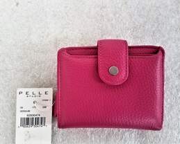 Pelle Studio Wilson Leather Womens Wallet 3.5X4.5inches