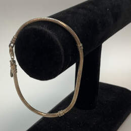 Designer Pandora Sterling Silver Lobster Clasp Snake Chain Bracelet