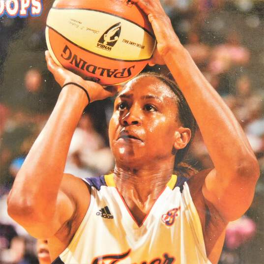 2012 Tamika Catchings Panini Math Hoops 5x7 Basketball Card Indiana Fever image number 2