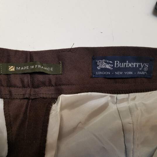 Burberry Men Brown Pants SZ N/A image number 3