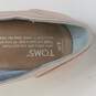 Toms Wedding Collection Pink Peep Toe Womens Wedges Size 7 image number 8