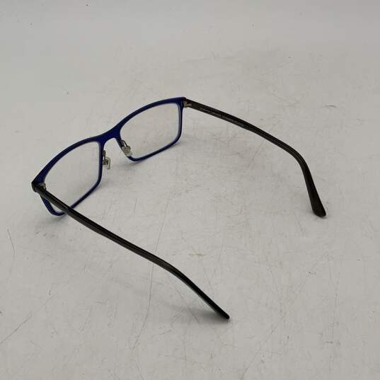 Prodesign Denmark Womens 1502 c. 6035 Blue Black Reading Eyeglasses With Case image number 3