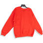 NWT Womens Red Wonder Woman Crew Neck Long Sleeve Pullover Sweatshirt Sz L image number 2