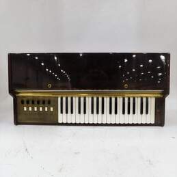 VNTG Delmonico Brand Electronic Chord Organ w/ Power Cable (Parts and Repair) alternative image