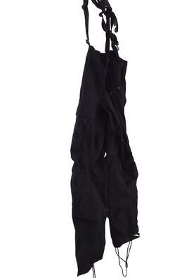 Women's Black Cold Weather Thermal Pants BIB Overalls Size Medium alternative image