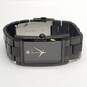 Guess Diamond Accent Black Case Men's Stainless Steel Watch image number 6