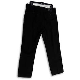 NWT Mens Black Kentfield Slash Pocket Straight Fit Dress Pants Size 35x30 alternative image
