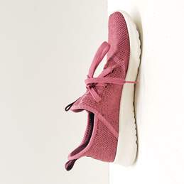 Adidas Women's Dark Pink Knit Sneakers Size 7 alternative image