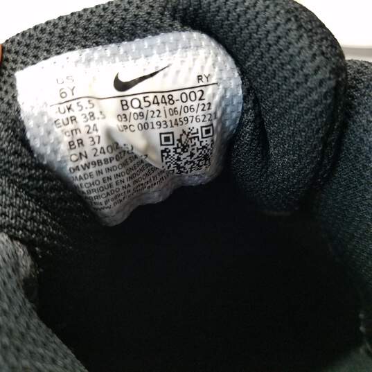 Nike Court Borough 2 (GS) Athletic Shoes Black White BQ5448-002 Size 6Y Women's Size 7.5 image number 8
