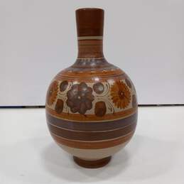 Vintage Mexican Pottery Vase