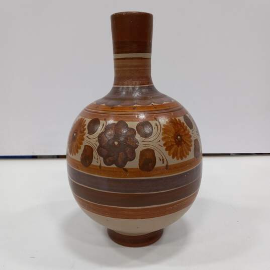 Vintage Mexican Pottery Vase image number 1