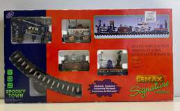 Lemax Signature Collection Spooky Town Train Set 14380