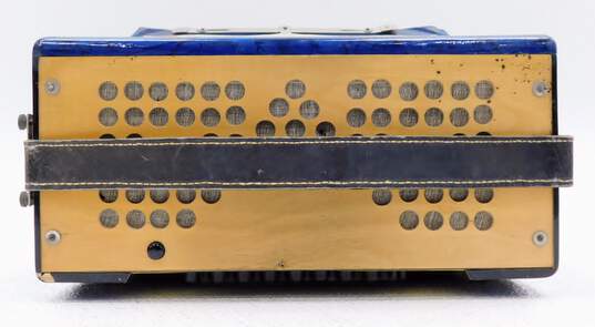 VNTG Sibylla Excellenz 25 Key/40 Button Blue Piano Accordion (P&R) image number 11