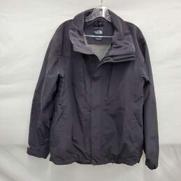 The North Face MN's Hyvent Apex Flex Weather Proof Black Rain Jacket Size MM