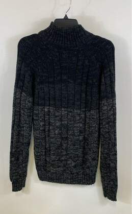 NWT Weatherproof Vintage Mens Black Knitted Long Sleeve Henley Sweater Size M alternative image