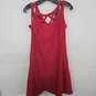 White House Black Market Red Sleeveless Dress image number 1