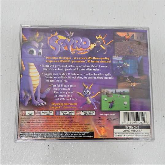 Spyro The Dragon Sony PlayStation CIB image number 5