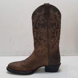 Ariat 10002204 Heritage Brown Leather Cowboy Western Boots Men's Size 9 D alternative image