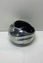 Muse Silver Finish Metal Bowl 7.5 inch Tall Table Center Piece image number 4
