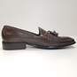 Giorgio Brutini 172882 Brown Leather Tassel Loafers Men's Size 9W image number 2
