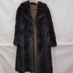 Youla Mitsakou Vintage Beaver Fur Coat