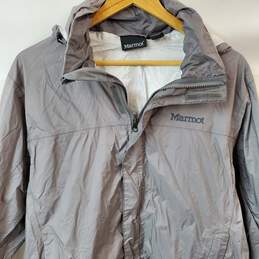 Marmot Gray Windbreaker Jacket in Men's Size Large alternative image