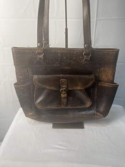 Patricia Nash Vintage Leather Shoulder Bag