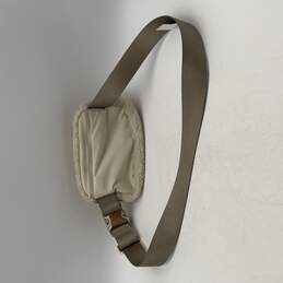 Lululemon Womens White Gold Sherpa Adjustable Strap Belt Bag One Size alternative image