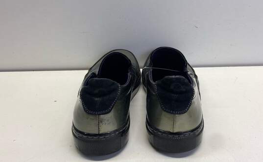 Robert Graham Patent Leather Slip On Sneakers Black 7 image number 4
