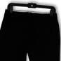 Womens Black Flat Front Pockets Stretch Straight Leg Ankle Pants Size 6 image number 4