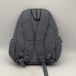 NWT Vera Bradley Womens Blue Quilted Adjustable Strap Zipper Pocket Backpack alternative image