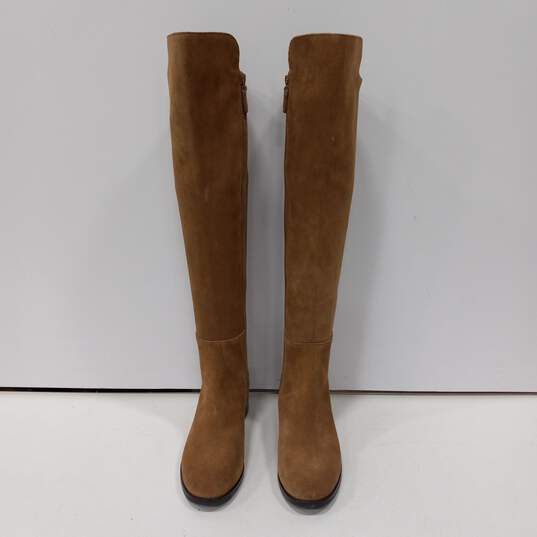 Cole Haan Grand 360 Tall Camel Boots Sz 6.5B image number 1