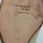 Andrea Pfister Italy Beige Leather Slingback Sandal Shoes Size 8 M image number 7