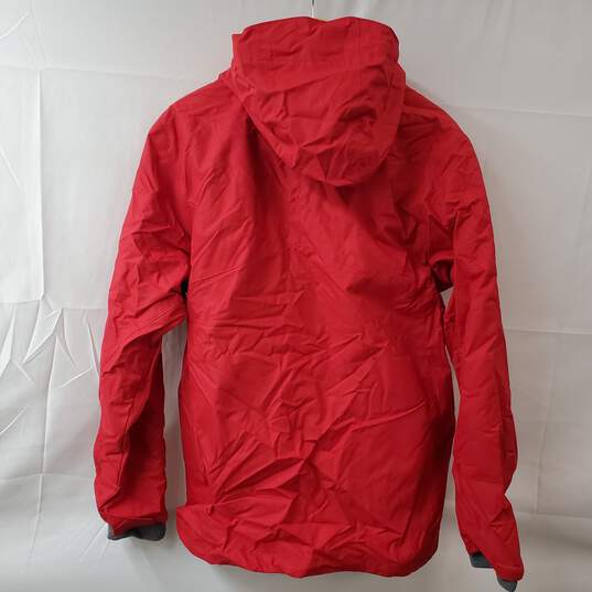 Columbia Red Hooded Omni-Tech Bugaboo II Fleece Interchange Jacket LG image number 2