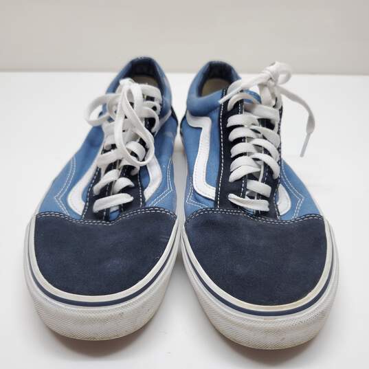 Vans Old Skool Suede Canvas Casual Skater Trainers Sneakers Size 10.5M/12W image number 2