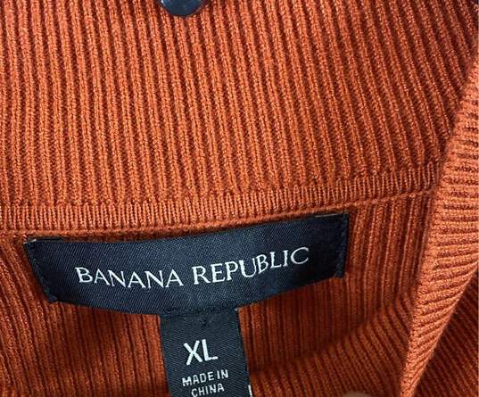 Banana Republic Orange Long Sleeve - Size X Large image number 4